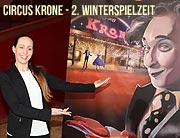 Circus Krone - die 2. Winterspielzeit 2019 ab 01.02.2019 mit sensationellen Sprüngen am Triple-Mast, einem Jahrhundert Clown und der preisgekröntesten Raubtier-Show der Welt (
